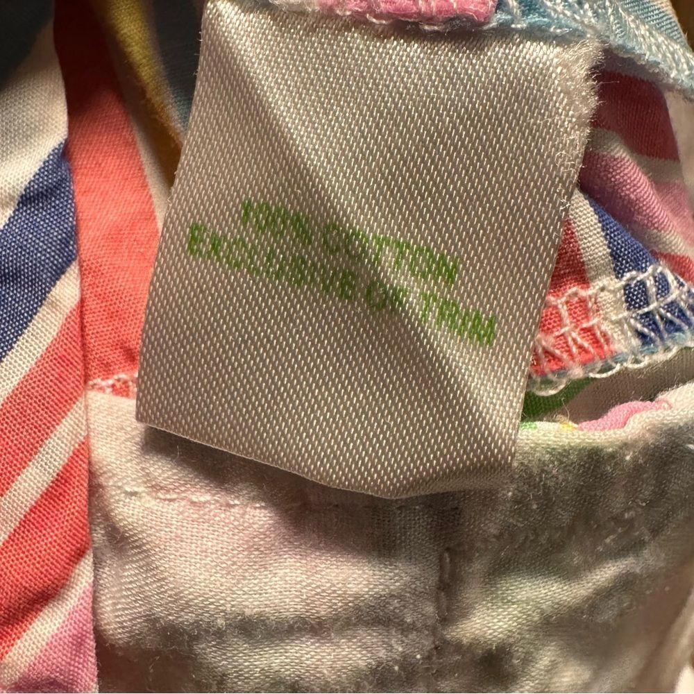 Lilly Pulitzer Patchwork Stripe Multicolor Bermud… - image 5